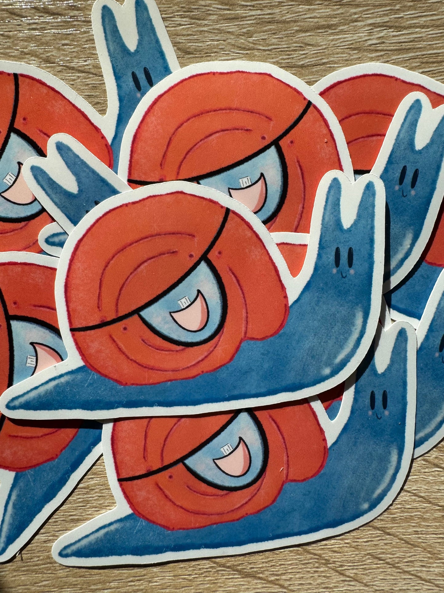 Mail Snail Glossy Sticker